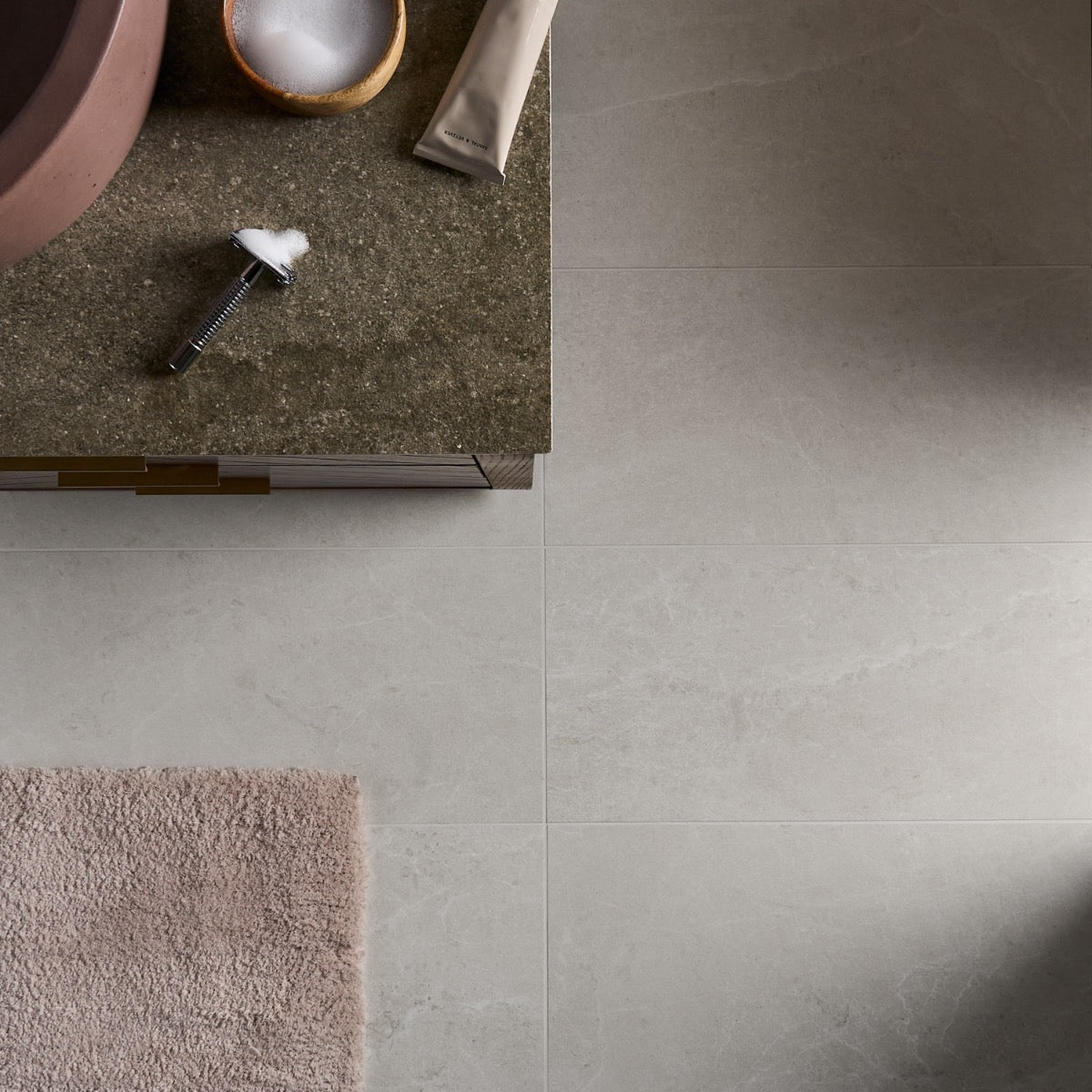 ZenTech Chalk White 12x24 Matte Porcelain Tile - Lux Tile