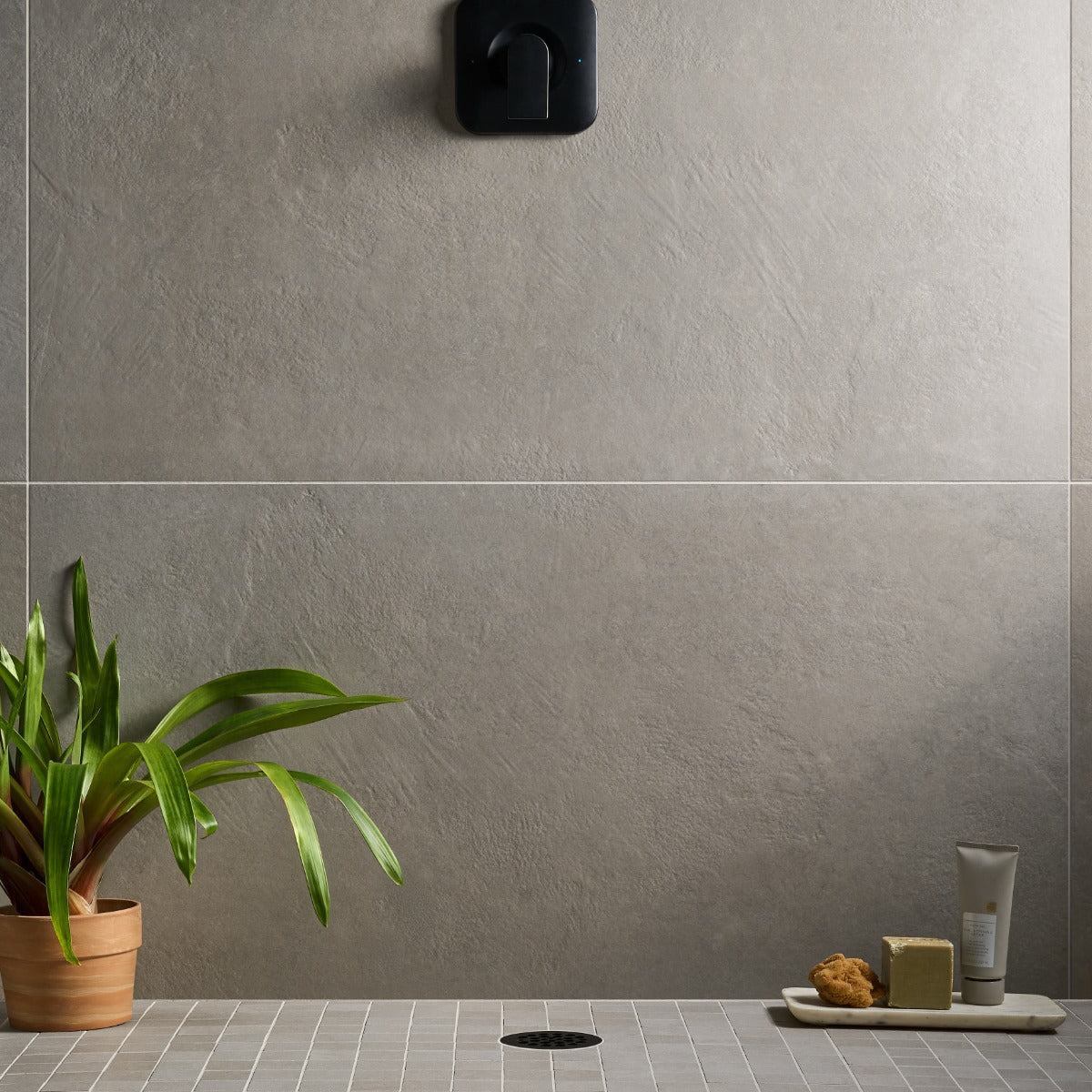 Stoneside Pearl Gray 24x48 Matte Porcelain Tile - Lux Tile