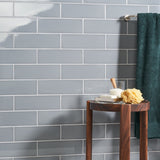 Park Hill Gray 4x12 Polished Porcelain Subway Tile - Made in Portugal
