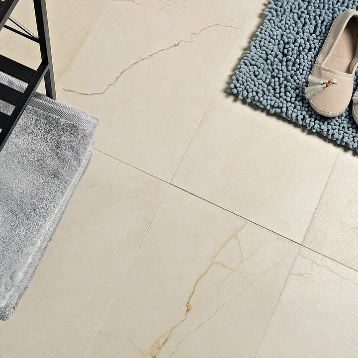 Lux Tile Crema Avorio Beige 12x24 Matte Porcelain Tile
