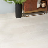 Silkwood White Matte Porcelain Tile - 8x48 Wood Look