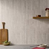 Lux Tile Inseta Lune Ribbon Beige 24x48 Matte Porcelain Tile