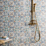 Paula Purroy Talia Fiesta Multicolor 5x5 Matte Ceramic Tile