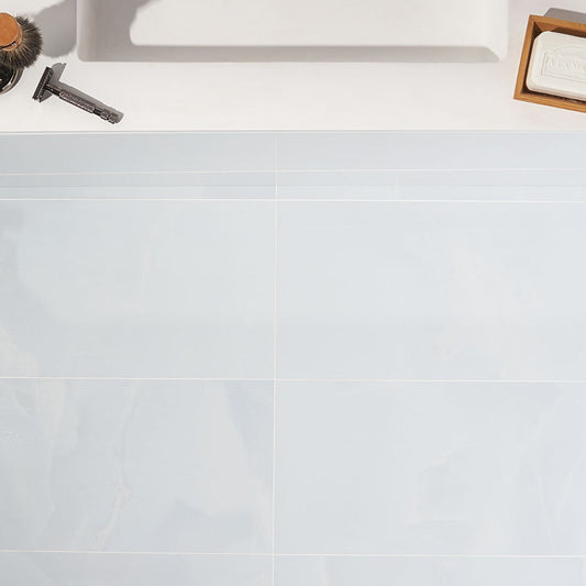 DreamStone Aztec Onyx Azul Blue 12x24 Polished Porcelain Tile