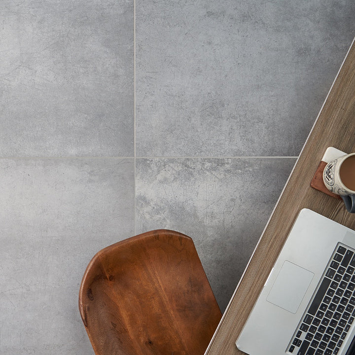 Bond Excalibur Dark Gray 24x48 Matte Porcelain Tile - Lux Tile