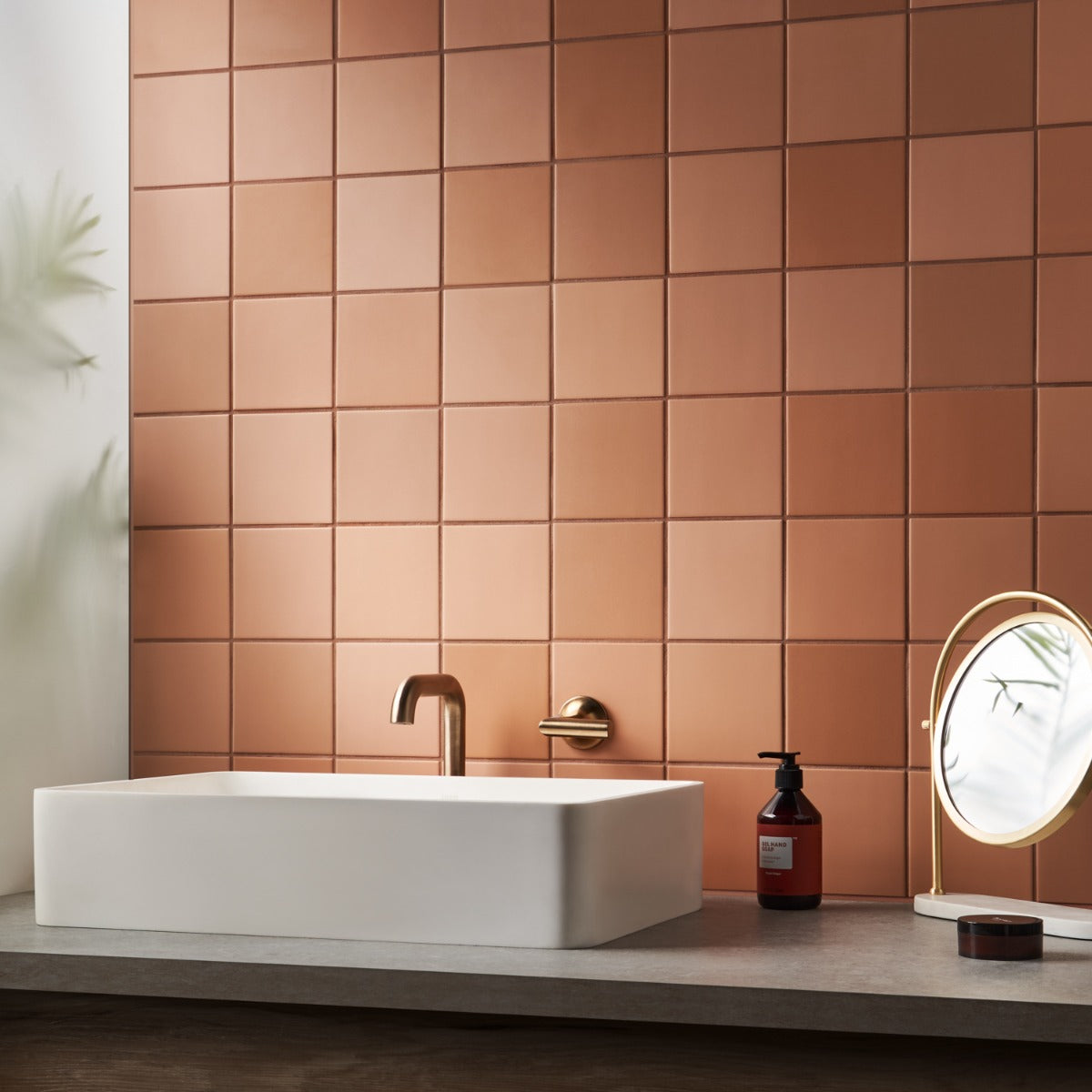 Ivy Hill Tile Born Terracotta 5x5 Matte Porcelain Tile (4.84" x 4.84")
