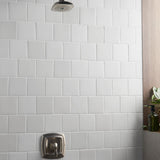 Born White 5x5 Matte Porcelain Tile - Lux Tile