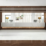 Lux Tile Calacatta White Matte Porcelain Tile 24x48
