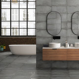 Angela Harris Flatiron Gray 12x24 Matte Porcelain Tile