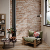 English Brick Sand Terracotta 2x18 Matte Porcelain Tile