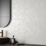 Clay Calm White 2x2 Matte Porcelain Mosaic Tile - Durable & Stylish