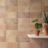 Lux Tile Parma Brick Cotto Brown 4x8 Matte Ceramic Subway Tile