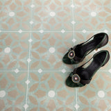 Bella Louvre Green Matte Porcelain Tile - 9x9 Inches