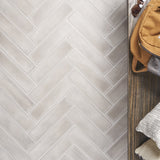 Stacy Garcia ArtBlock Grigio Gray 4x16 Matte Porcelain Tile