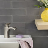 Manchester Charcoal Gray 3x12 Glossy Ceramic Subway Tile