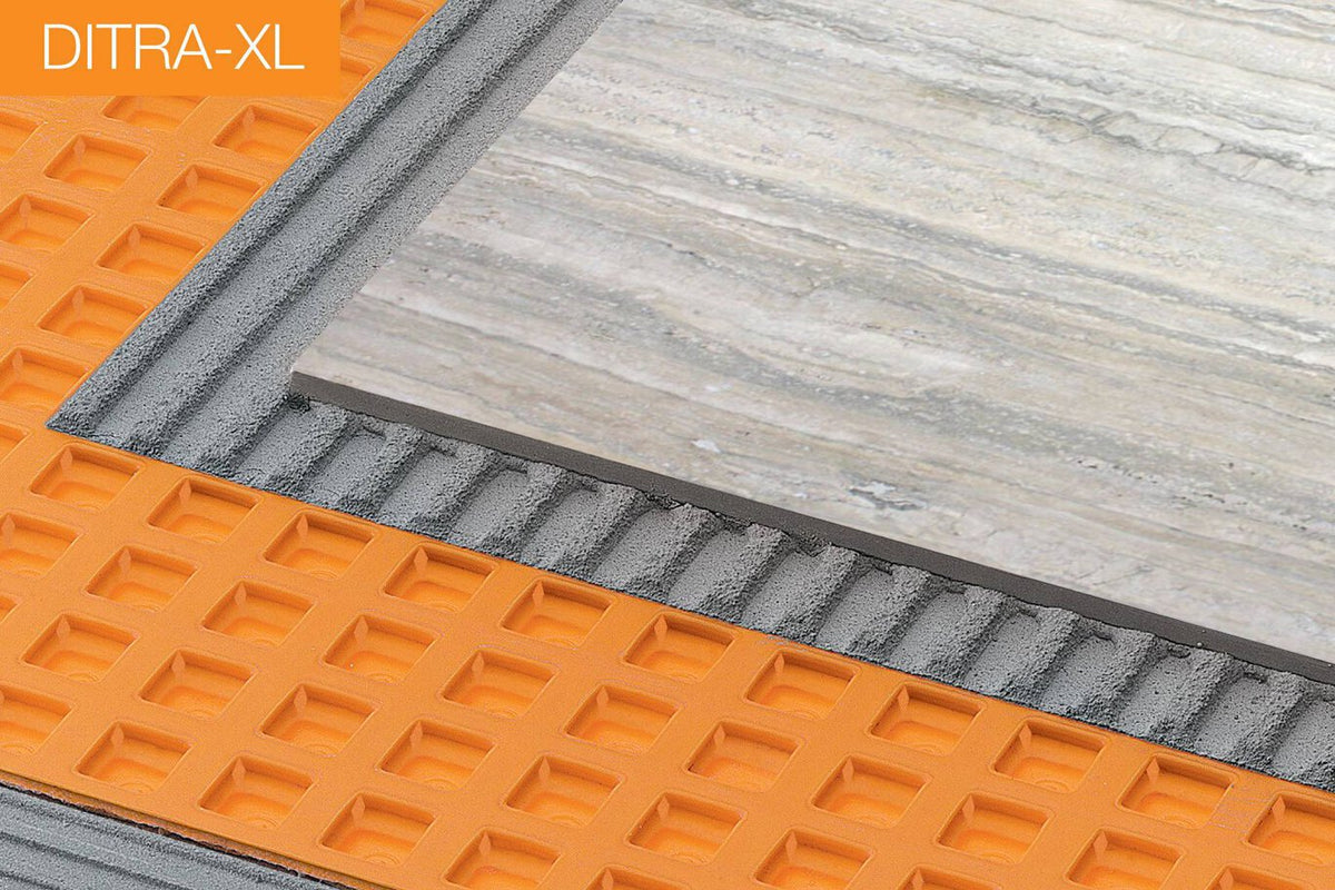 Schluter Systems DITRA 54-sq ft Orange Plastic Waterproofing Tile Membrane