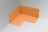 Schluter Systems KERDI-KERS-B Orange Waterproofing Corner Membrane for 135° Shower Benches/Curbs