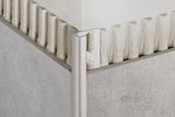 Schluter Systems RONDEC 0.25-in W x 98.5-in L White PVC Bullnose Tile Edge Trim
