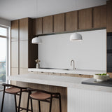 Kai White 1x2" Herringbone Matte Porcelain Mosaic Tile by Lux Tile