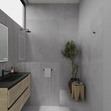 Lune Gray 24x48 Matte Porcelain Tile - Lux Tile