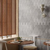 Parma Cruz Dove Gray 5x8 Matte Porcelain Tile - Lux Tile
