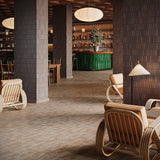 Morocco Oak Beige 4x4 Matte Porcelain Tile - Durable Wood-Look Design