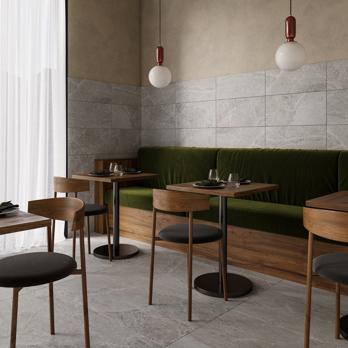 ZenTech Silver Gray 12x24 Matte Porcelain Tile - Lux Tile