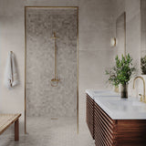 Stoneside Cream Beige 2x2 Porcelain Matte Mosaic Tile - Lux Tile