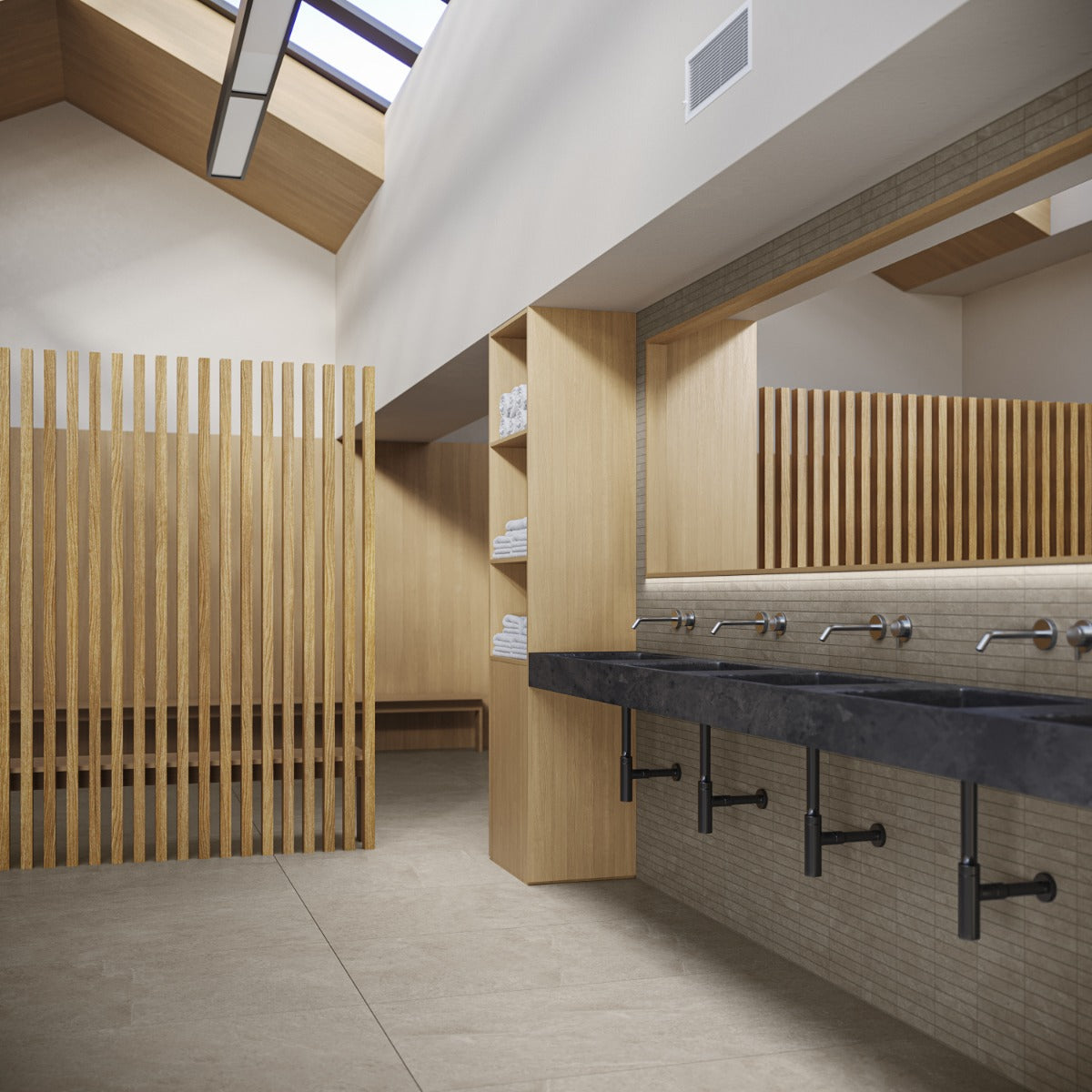 Era Crema Beige 24x48 Matte Porcelain Tile - Limestone Look