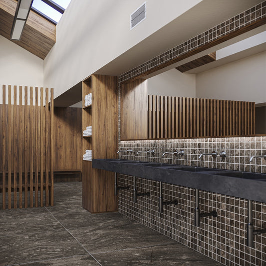 Santo Earth Brown 2x2 Matte Porcelain Mosaic Tile - Lux Tile