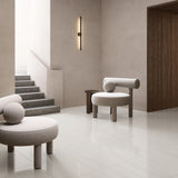 Minera Dolomite Warm White 24x24 Polished Porcelain Tile