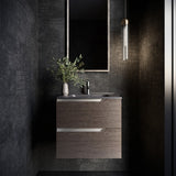 Prints Antracite Black 24x48 Matte Porcelain Tile - Lux Tile
