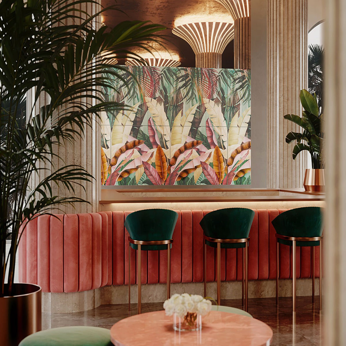 Paula Purroy Rainforest Multicolor 24x48 Porcelain Tile