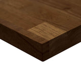 MSI 6 ft. L x 25 in. D x 1.5 in. T Finished Hevea Butcher Block Standard Countertop in Brown With Eased Edge