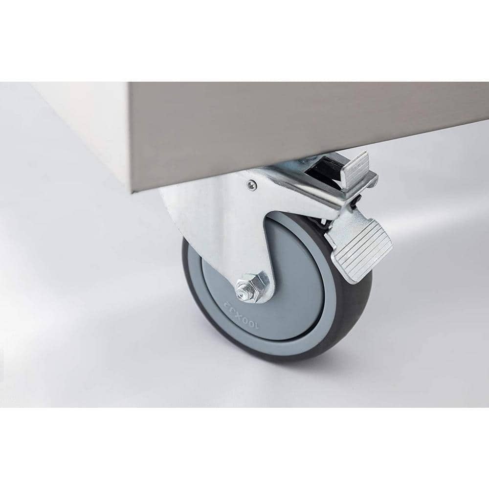 Ancaster Food Equipment 32 in. x 29.25 in. Stainless Steel Portable Sink Hand Wash Station