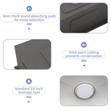 LORDEAR 23-in Undermount Laundry Utility Sink with Accessories - Stainless Steel