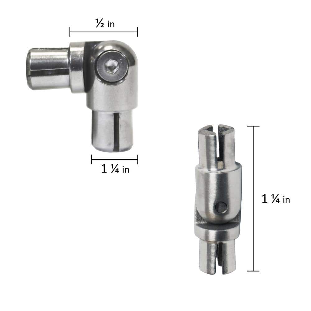 Dolle Prova PA10 Stainless Steel Tube Connector/Elbow