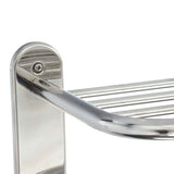 Moen Hotel 24 in. W Towel Shelf with Towel Bar in Polished Stainless Steel