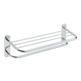 Moen Hotel 24 in. W Towel Shelf with Towel Bar in Polished Stainless Steel
