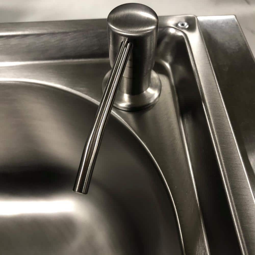 Paragon Econo-Sink Portable Handwashing Station 5 Gal. 18.5 in. D x 26 in. Freestanding Laundry/Utility Sink Stainless Steel