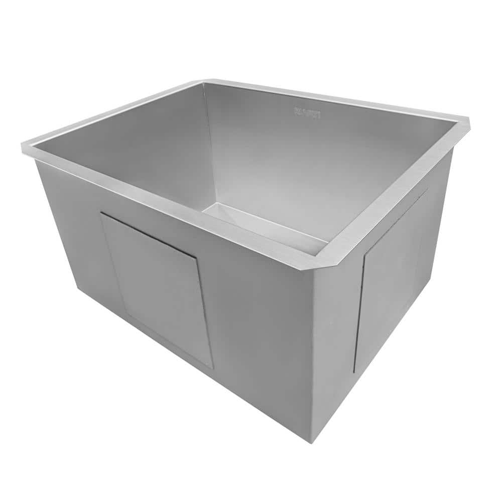 Ruvati Savona 12-inch Undermount Laundry Utility Sink - 16 Gauge Stainless Steel
