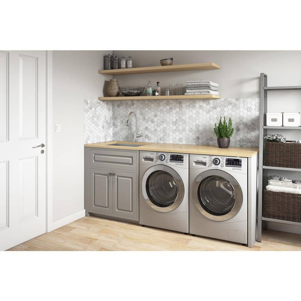 Ruvati Savona 12-inch Undermount Laundry Utility Sink - 16 Gauge Stainless Steel