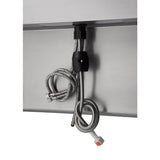 TRINITY Stainless Steel Utility Sink with Pull-Out Faucet