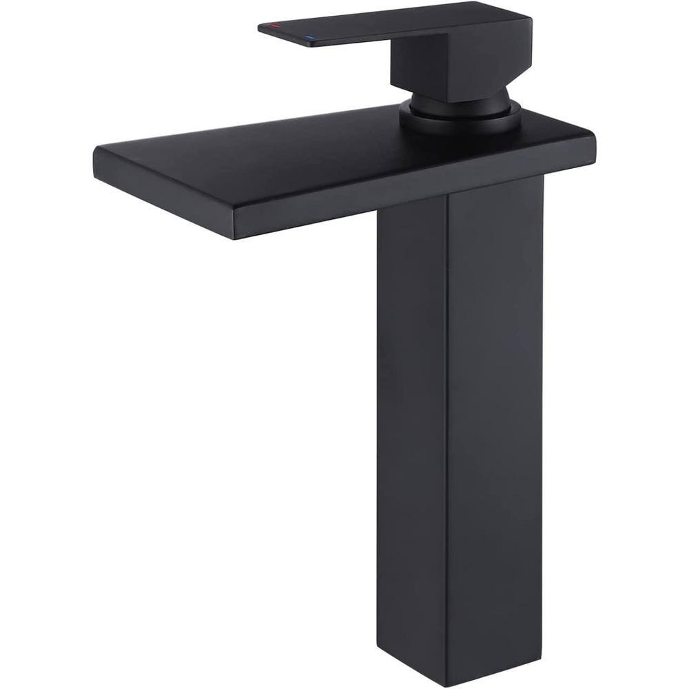 Commercial Metering Single Handle Bathroom Sink Faucet in Stainless Steel