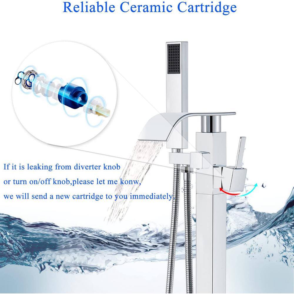 Unbranded Commercial Metering Single Handle Bathroom Sink Faucet in Stainless Steel