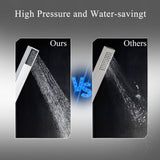 Unbranded Commercial Metering Single Handle Bathroom Sink Faucet in Stainless Steel