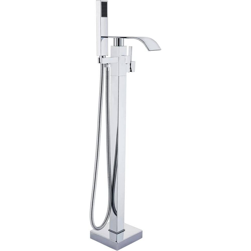 Unbranded Commercial Metering Single Handle Bathroom Sink Faucet in Stainless Steel