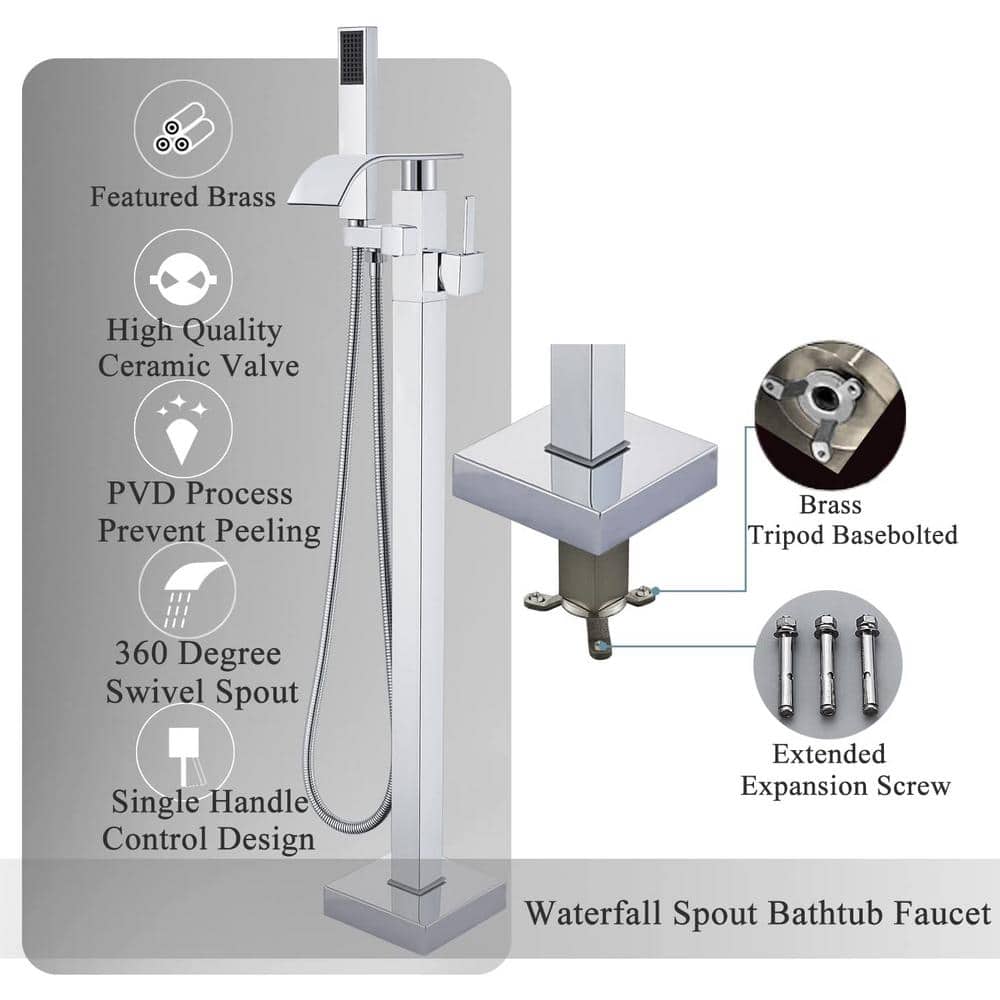 Unbranded Commercial Metering Single Handle Bathroom Sink Faucet in Stainless Steel