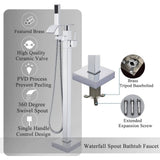 Unbranded Commercial Metering Single Handle Bathroom Sink Faucet in Stainless Steel