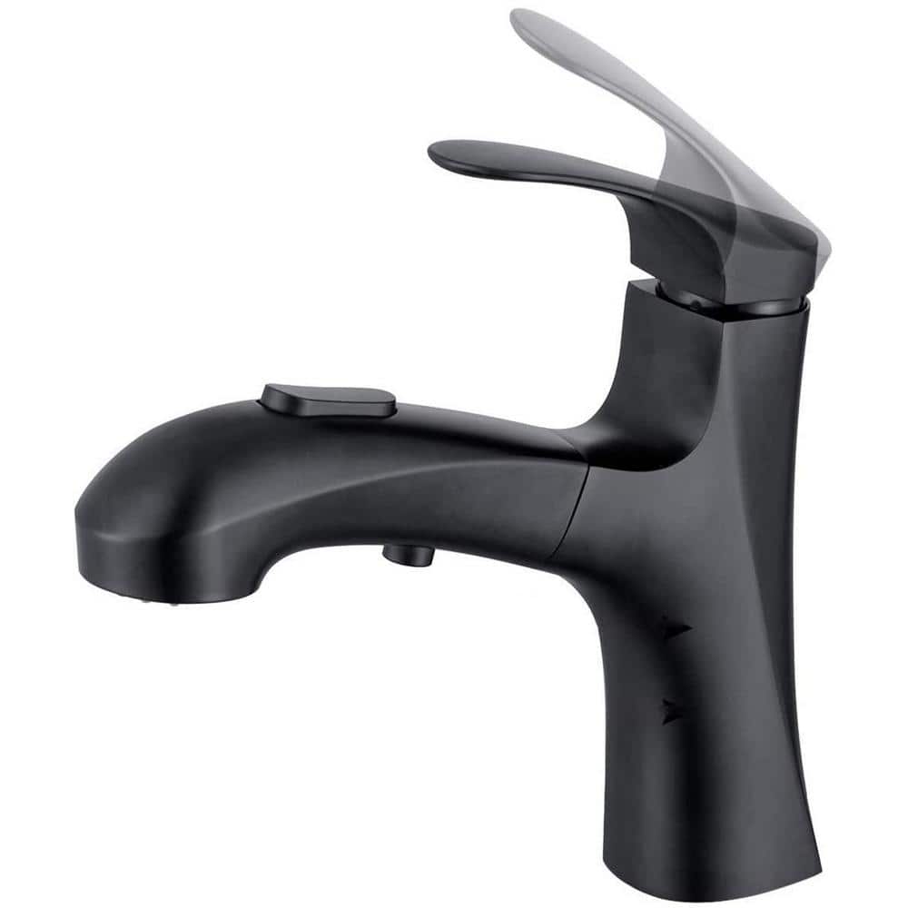 Stainless Steel Commercial Metering Single Handle Bathroom Sink Faucet